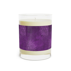 Deep Purple Scented Candle - Full Glass, 11oz