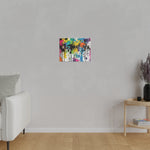 Load image into Gallery viewer, Urban Drip Graffiti Matte Canvas, Stretched, 0.75&quot;
