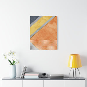 Modern Abstract Rust Canvas Art for Luxury Living Spaces Matte Canvas