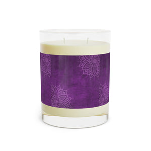 Deep Purple Scented Candle - Full Glass, 11oz