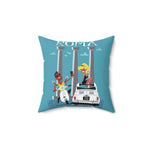 Load image into Gallery viewer, Italian Poster Style Square Throw Pillow
