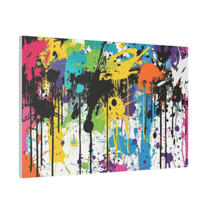 Urban Drip Graffiti Matte Canvas, Stretched, 0.75"