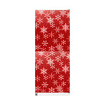 Load image into Gallery viewer, Red and White Snowflake Wrapping Paper
