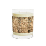 Load image into Gallery viewer, Egyptian Hieroglyphic Design Scented Candle - Full Glass, 11oz
