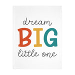 Load image into Gallery viewer, Children&#39;s Alphabet Blanket/ Dream Big Velveteen Microfiber Blanket (Two-sided print)
