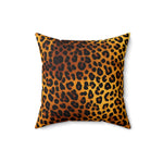 Load image into Gallery viewer, Leopard Print Square Pillow
