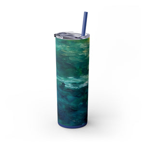 Skinny Tumbler with Straw, 20oz