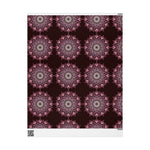 Load image into Gallery viewer, Black and PInk Mandala Wrapping Paper
