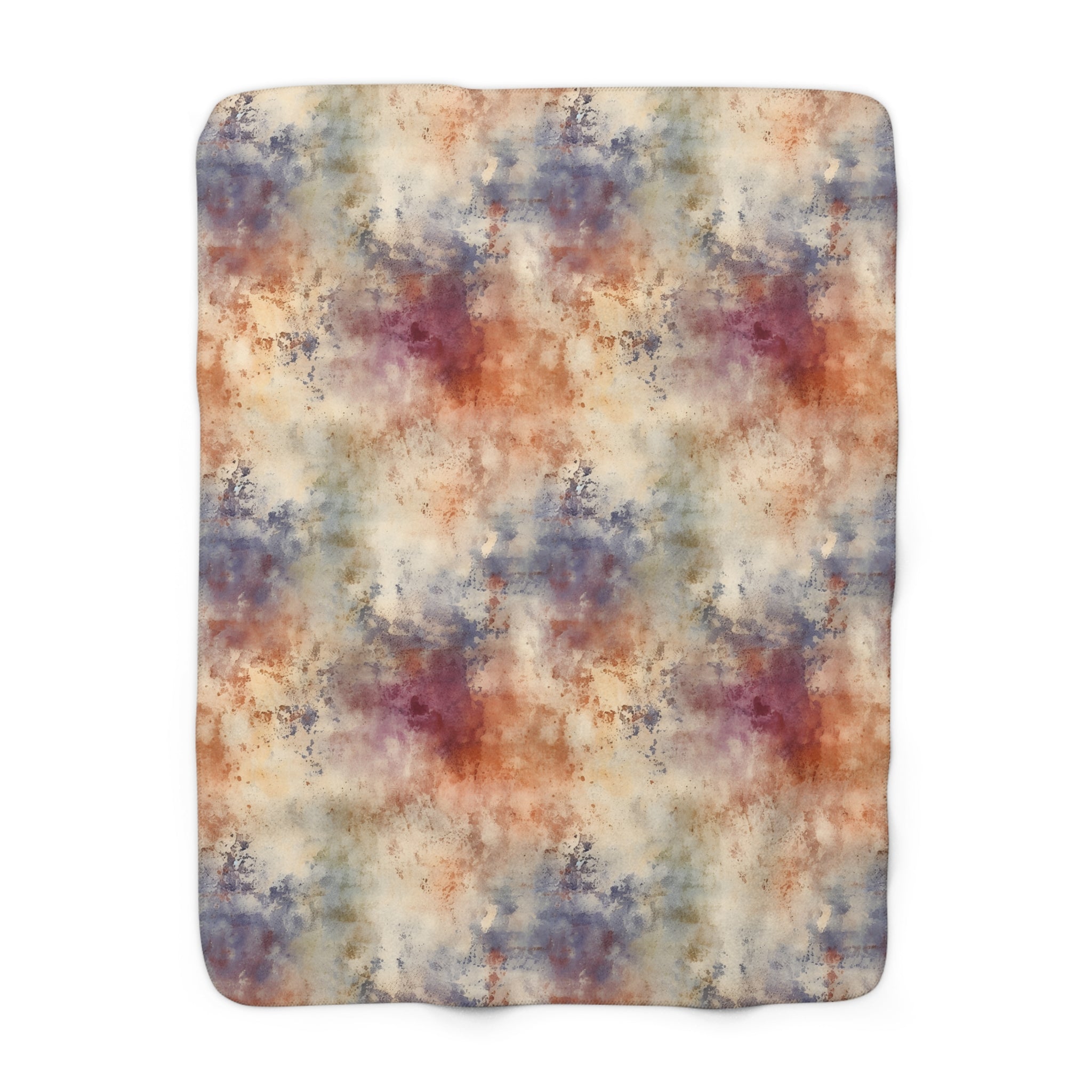 peach and gray metallic sherpa fleece blanket i