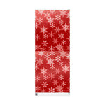 Load image into Gallery viewer, Red and White Snowflake Wrapping Paper
