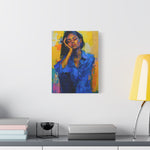 Load image into Gallery viewer, Cat Nap Matte Stretched Canvas
