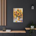 Load image into Gallery viewer, Beautiful Sunflower Canvas Wall Art
