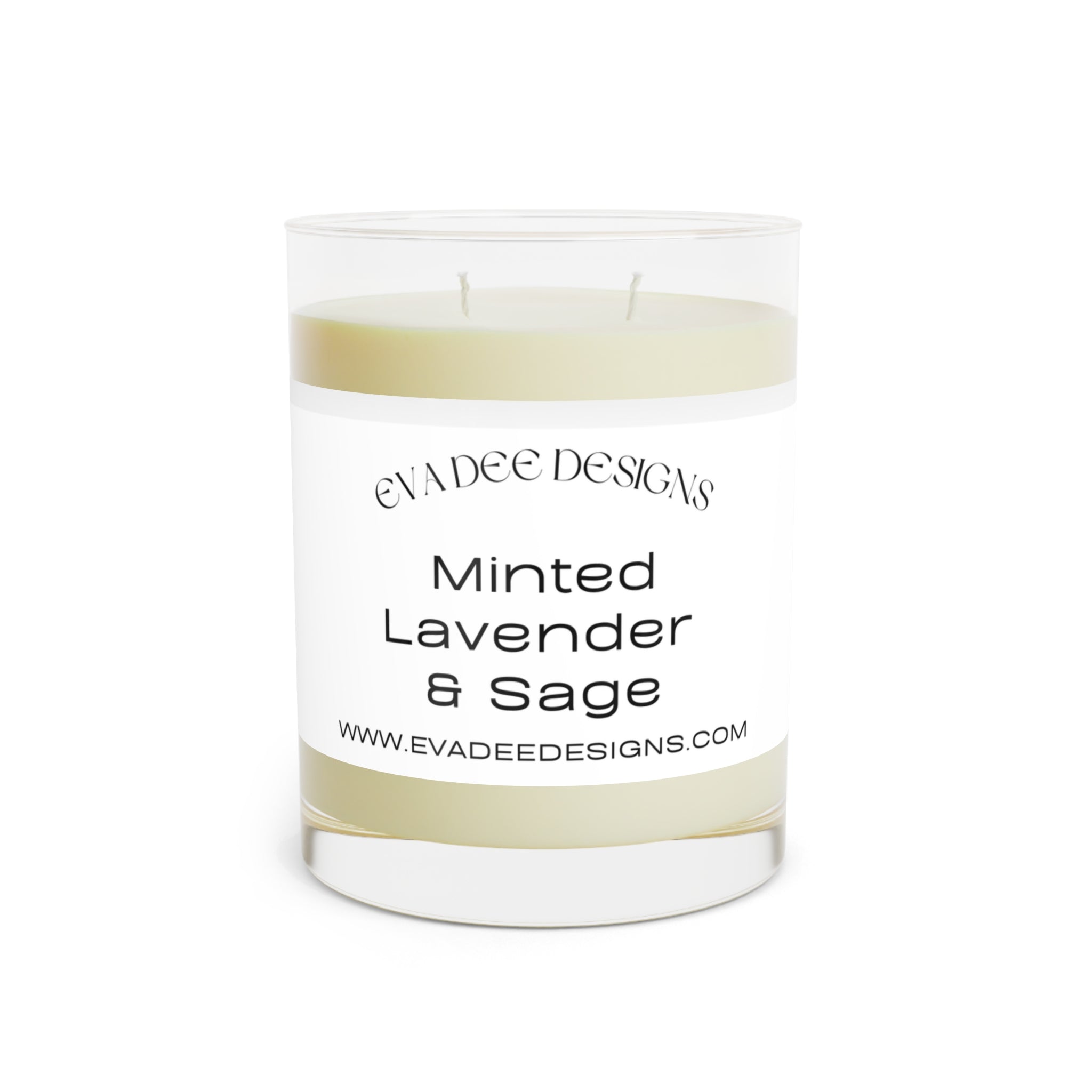 Minted Lavender & Sage Scented Candle