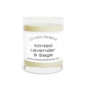 Minted Lavender & Sage Scented Candle