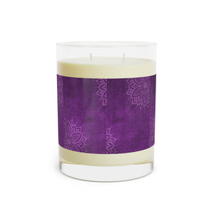 Deep Purple Scented Candle - Full Glass, 11oz