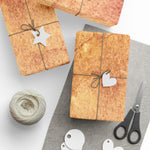 Load image into Gallery viewer, Brown and Burnt Orange Wrapping Paper
