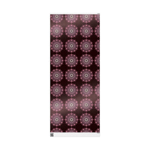 Black and PInk Mandala Wrapping Paper