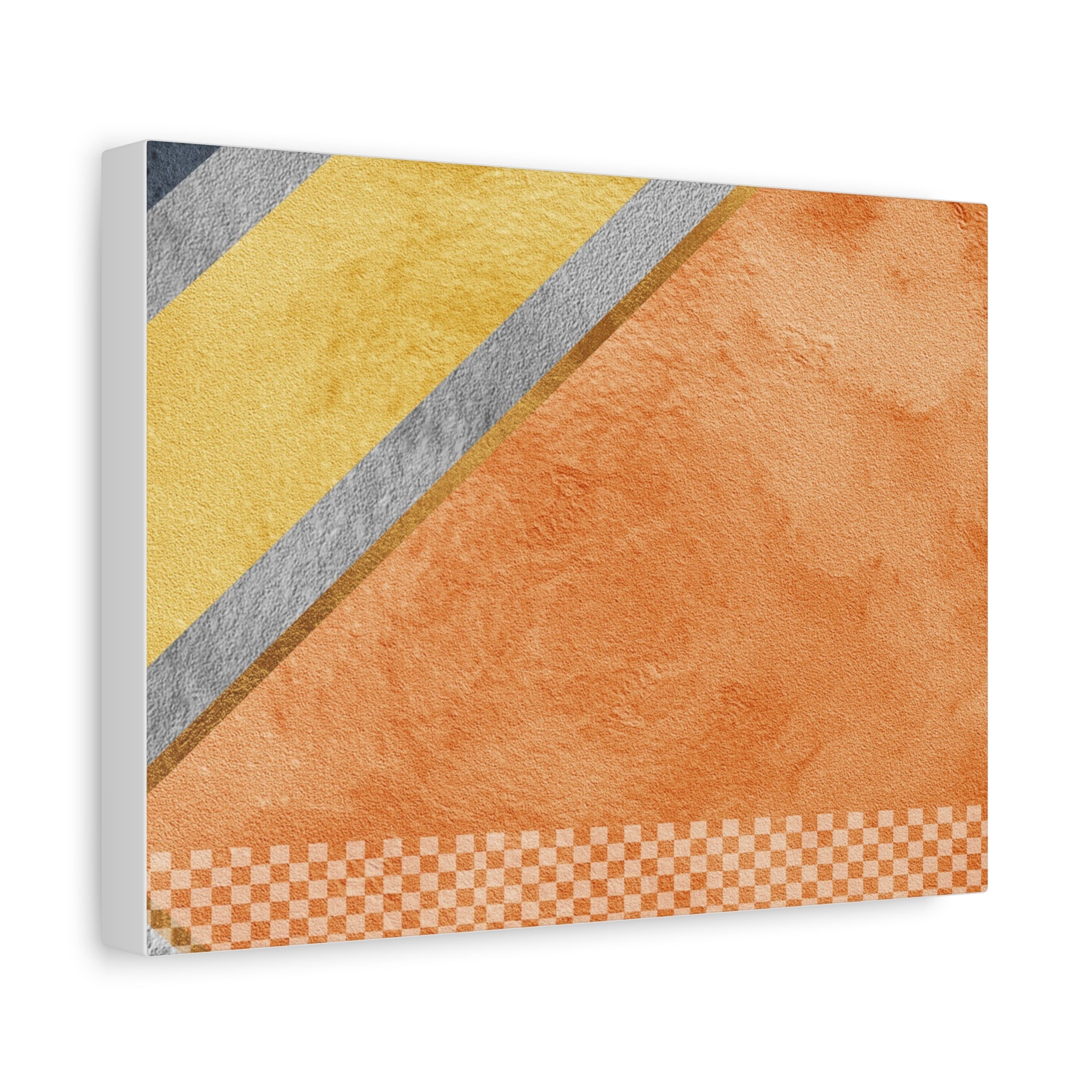 Modern Abstract Rust Canvas Art for Luxury Living Spaces Matte Canvas