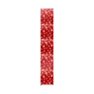 Red and White Snowflake Wrapping Paper