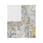 Load image into Gallery viewer, Midnight Silver Abstract Microfiber Blanket
