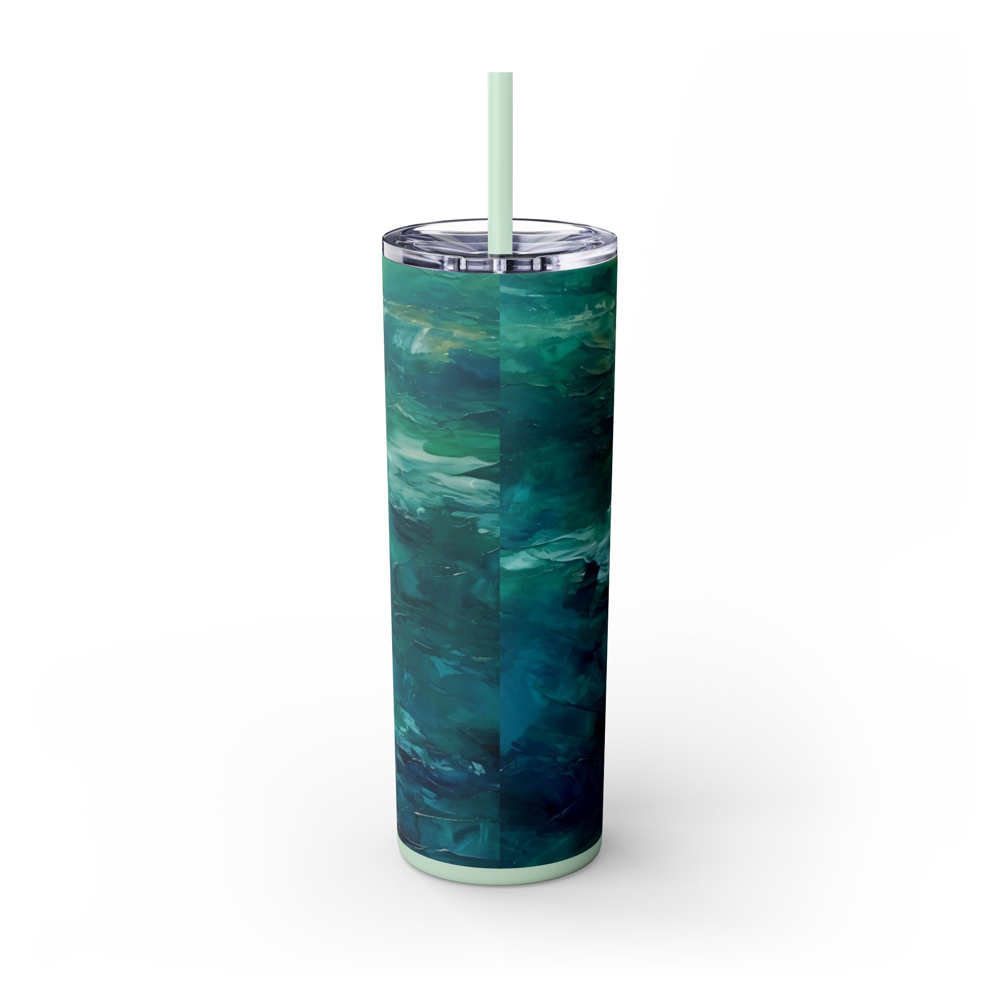 Skinny Tumbler with Straw, 20oz