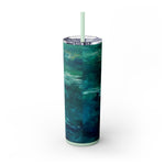 Load image into Gallery viewer, Skinny Tumbler with Straw, 20oz
