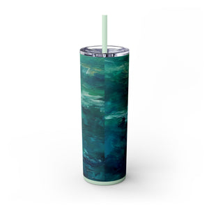 Skinny Tumbler with Straw, 20oz