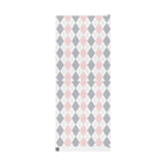 Load image into Gallery viewer, Pink and Gray Argyle Pattern Wrapping Paper
