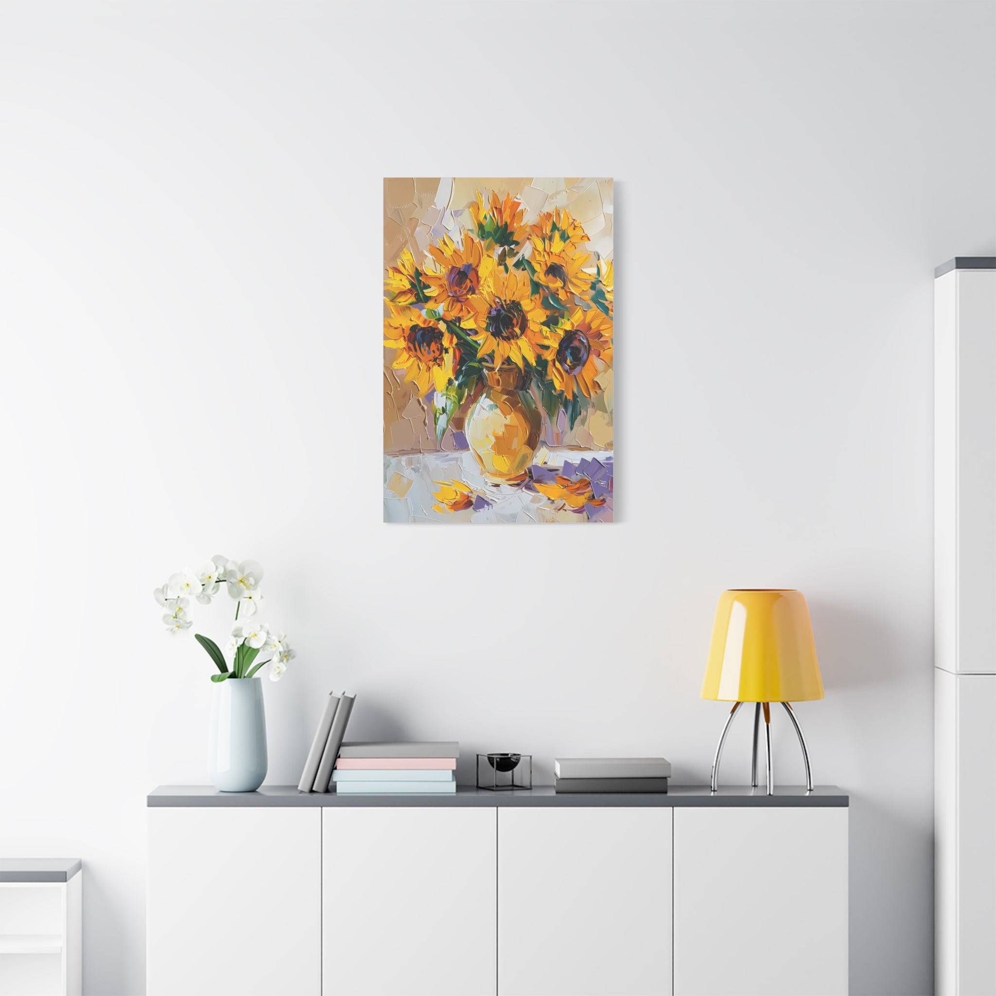 Beautiful Sunflower Canvas Wall Art