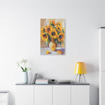 Load image into Gallery viewer, Beautiful Sunflower Canvas Wall Art
