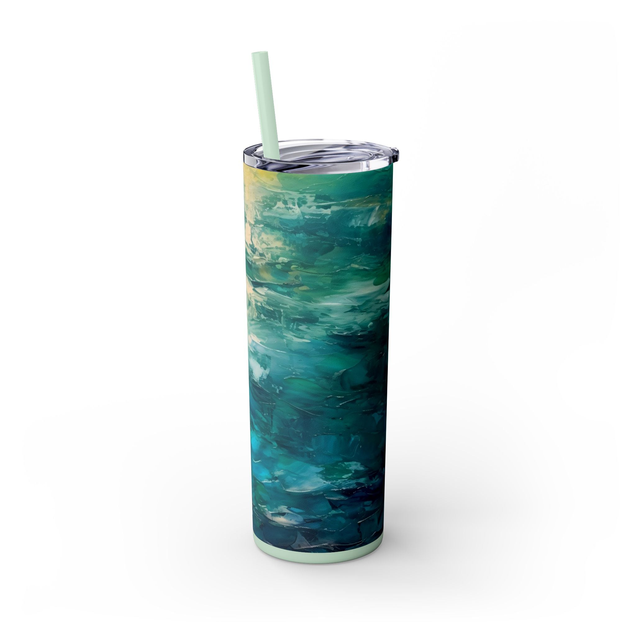 Skinny Tumbler with Straw, 20oz