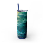 Load image into Gallery viewer, Skinny Tumbler with Straw, 20oz
