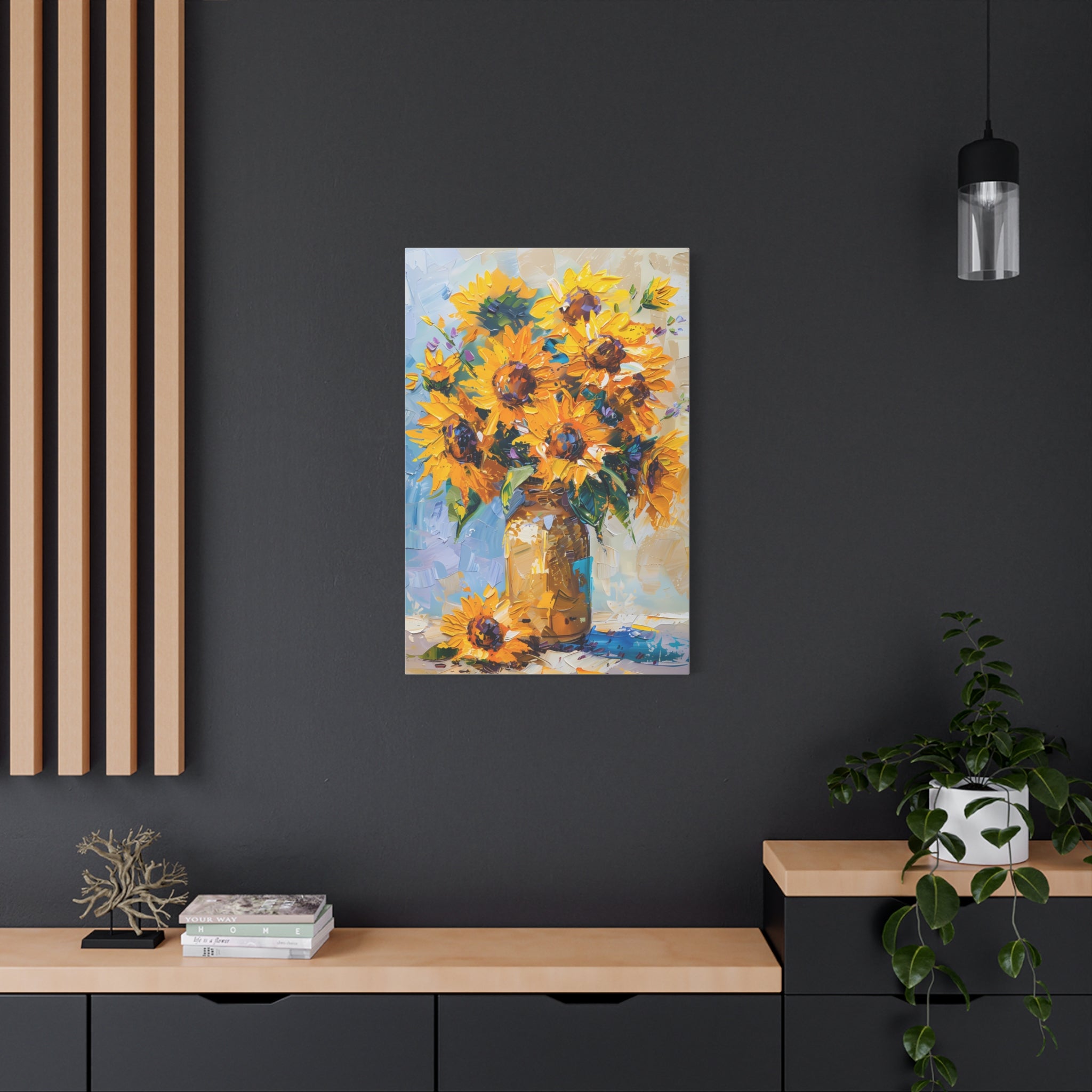 Sunflower Canvas Wall Art