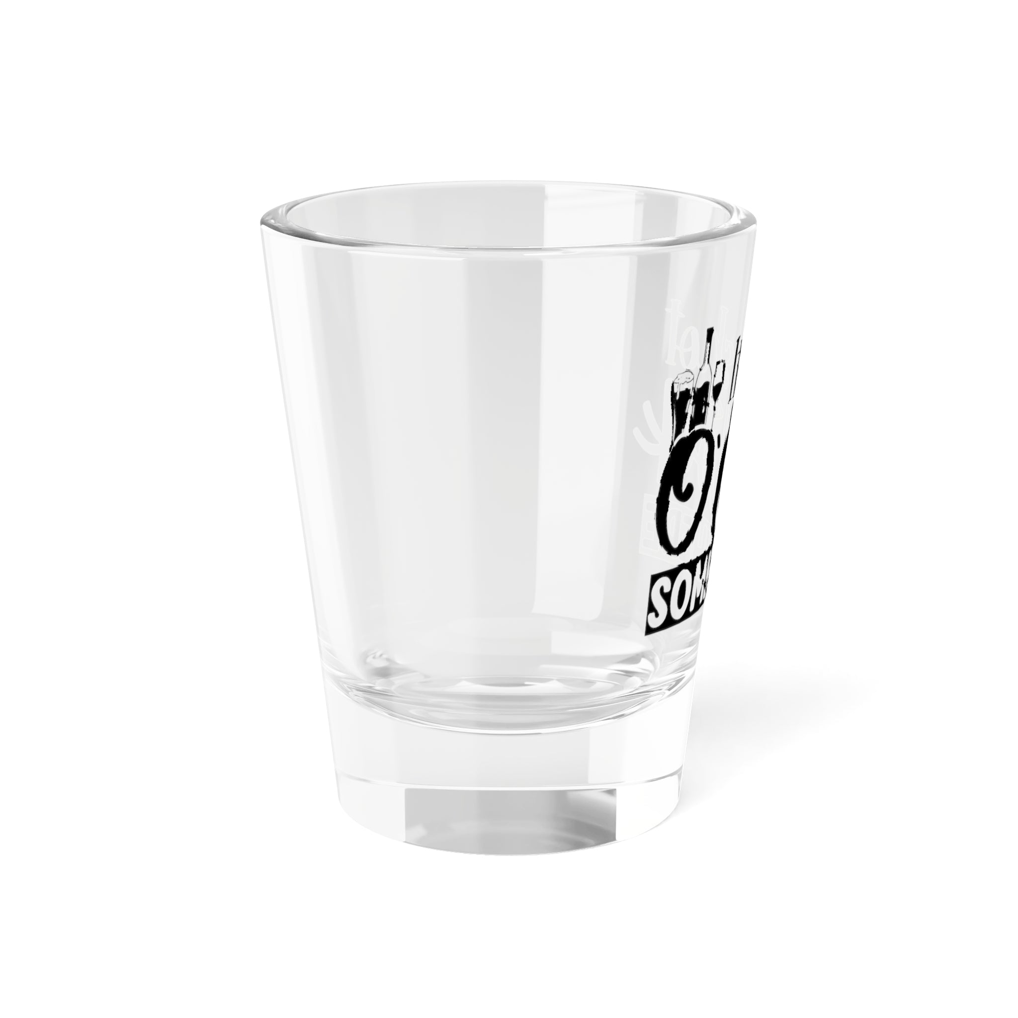 It's Shot O'clock Glass, 1.5oz