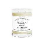 Load image into Gallery viewer, Ocean Mist and Moss Glass Candle, 11oz
