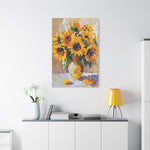 Load image into Gallery viewer, Beautiful Sunflower Canvas Wall Art
