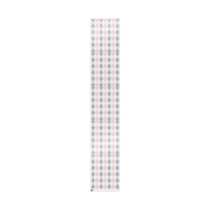 Pink and Gray Argyle Pattern Wrapping Paper