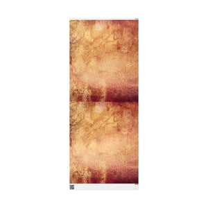 Brown and Burnt Orange Wrapping Paper