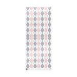 Load image into Gallery viewer, Pink and Gray Argyle Pattern Wrapping Paper
