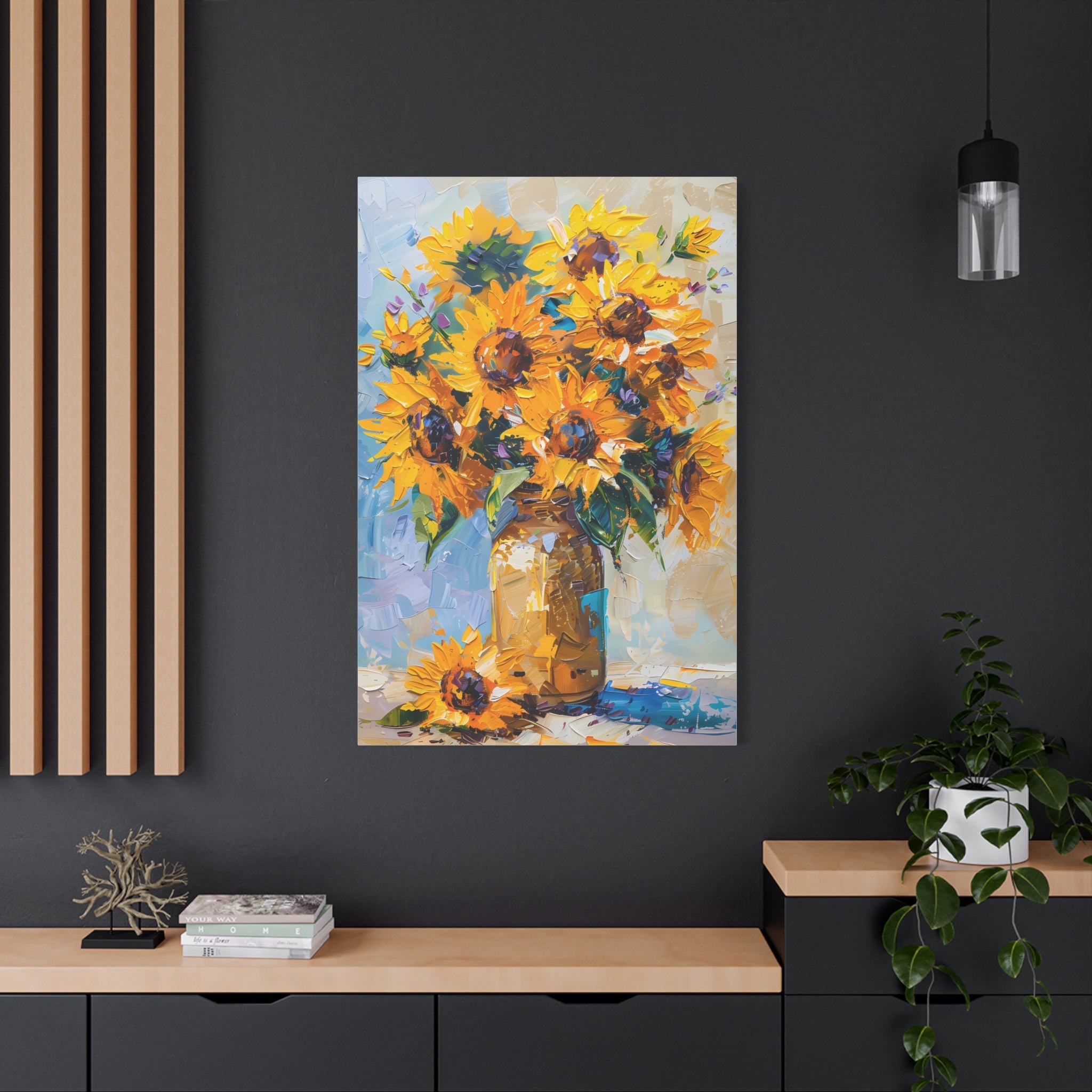 Sunflower Canvas Wall Art