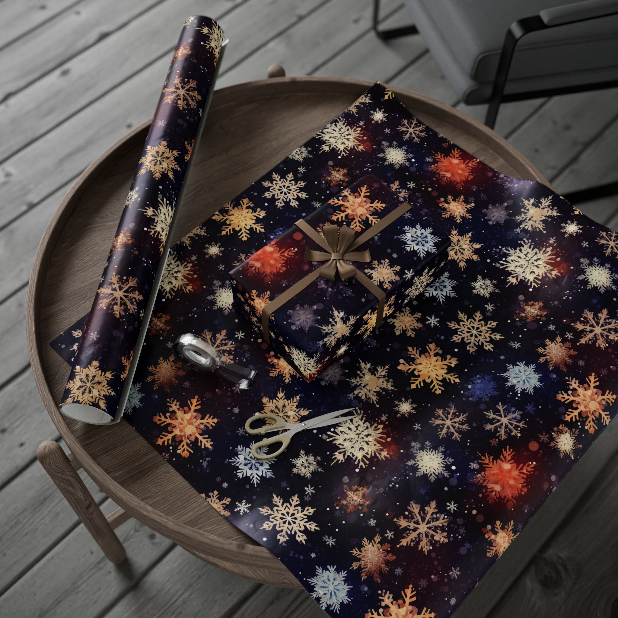 Christmas Star Wrapping Paper