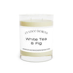 Load image into Gallery viewer, White Tea &amp; Fig Scented Candle - Full Glass, 11oz
