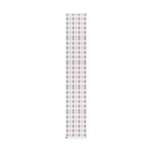 Pink and Gray Argyle Pattern Wrapping Paper