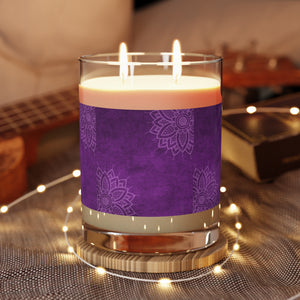 Deep Purple Scented Candle - Full Glass, 11oz