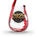 Load image into Gallery viewer, 2025 Happy New Year Stemless Wine Glass, 11.75oz
