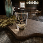 Load image into Gallery viewer, It&#39;s Shot O&#39;clock Glass, 1.5oz
