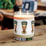 Load image into Gallery viewer, Queen Nefertiti Bust Scented Candle - Full Glass, 11oz
