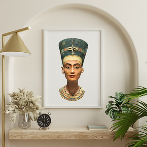 Queen Nefertiti Bust Museum-Quality Matte Paper Poster 40x60 cm / 16x24″